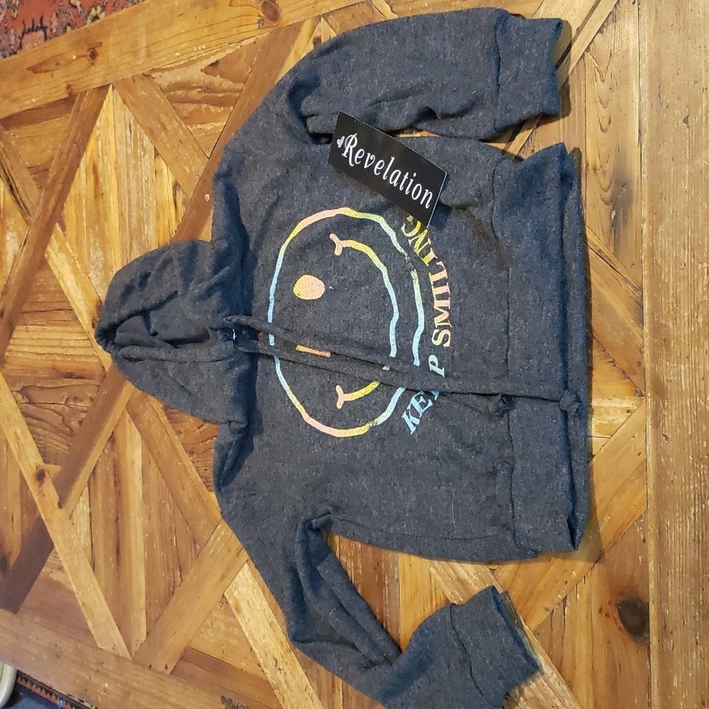 Revelation happy face Hoodie size 5